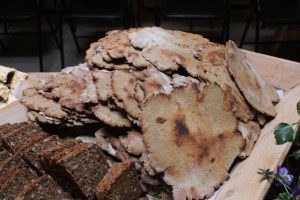 Unleavened Icelandic flatbread.