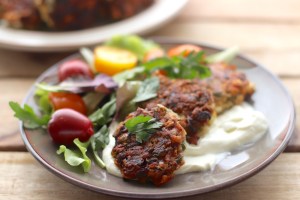 Kúrbíts- og fetabuff